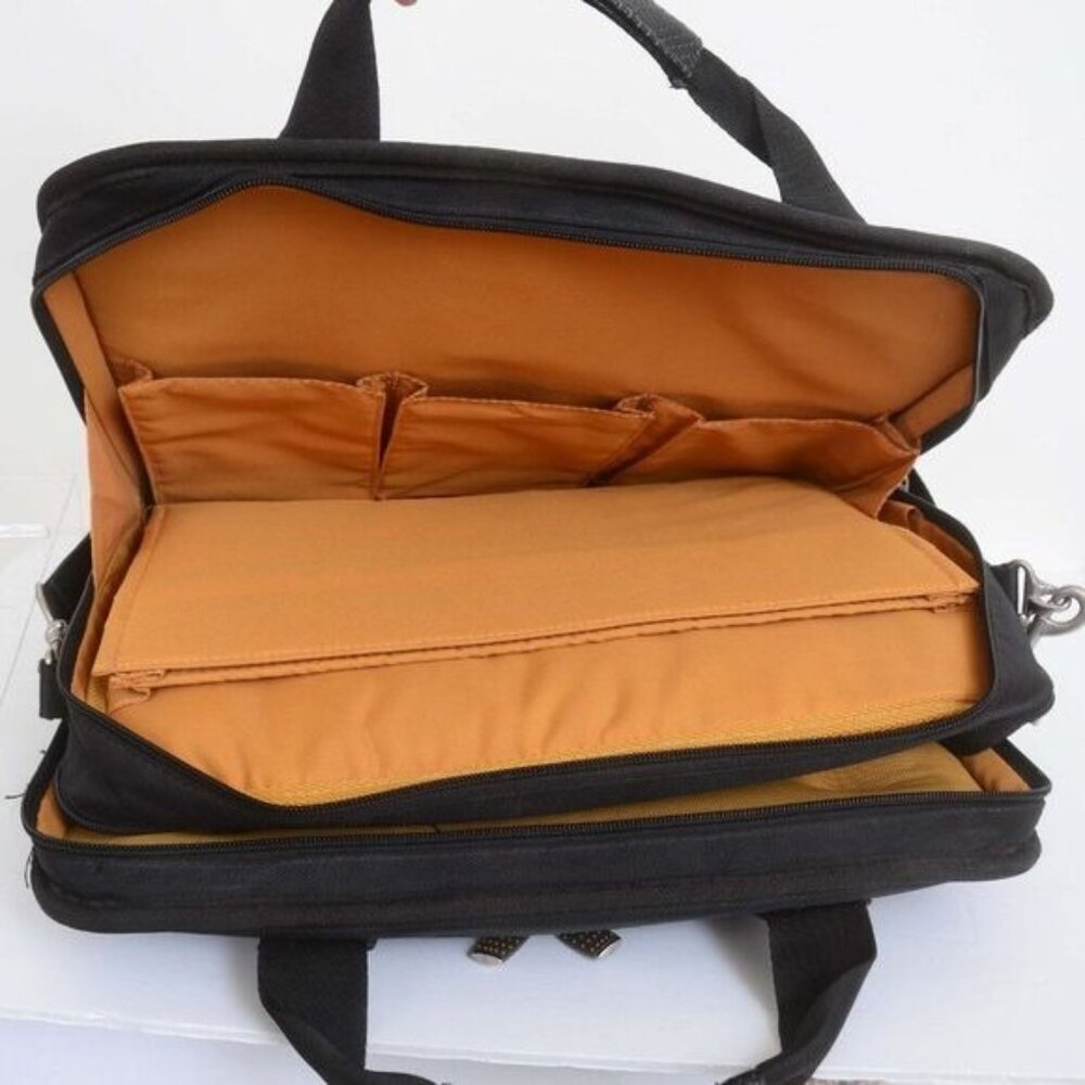 Samsonite Briefcase 14" Laptop Messenger Bag Case Crossbody Travel Business - Picture 5 of 8